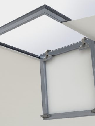 Люк ревизионный Слим, для натяжных потолков 40х40см