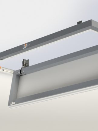 Люк ревизионный для тканевых натяжных потолков 25х70см