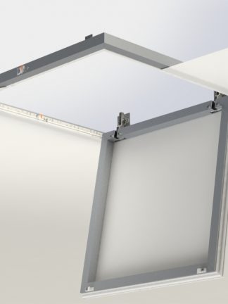 Люк ревизионный для тканевых натяжных потолков 60х60см