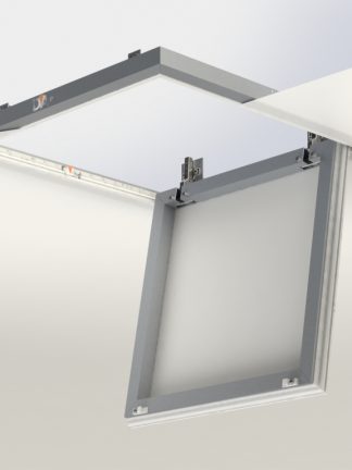 Люк ревизионный для тканевых натяжных потолков 50х50см