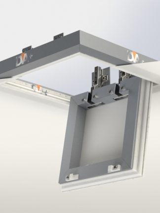 Люк ревизионный для тканевых натяжных потолков 25х25см