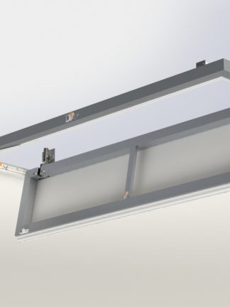 Люк ревизионный для тканевых натяжных потолков 25х100см