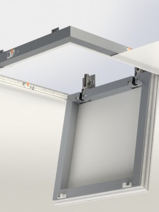 Люк ревизионный для тканевых натяжных потолков 40х40см