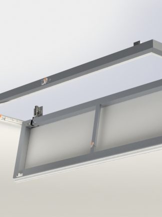 Люк ревизионный для тканевых натяжных потолков 30х100см