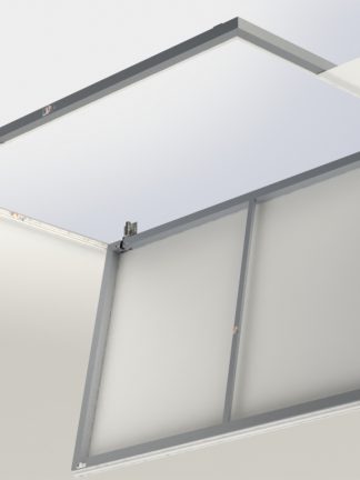 Люк ревизионный для тканевых натяжных потолков 80х130см