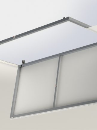 Люк ревизионный для тканевых натяжных потолков 80х160см