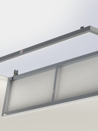 Люк ревизионный для тканевых натяжных потолков 40х120см