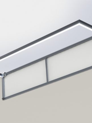 Люк - светильник "Контур" 40х180см, для натяжных потолков