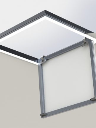 Люк - светильник "Контур" 50х60см, для натяжных потолков