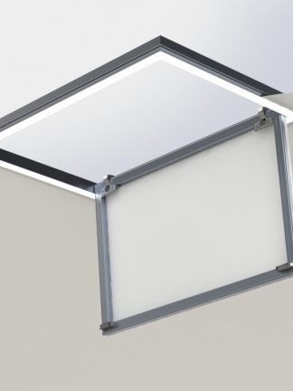 Люк - светильник "Контур" 50х70см, для натяжных потолков