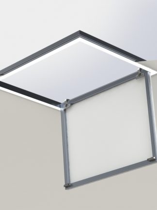 Люк - светильник "Контур" 60х80см, для натяжных потолков