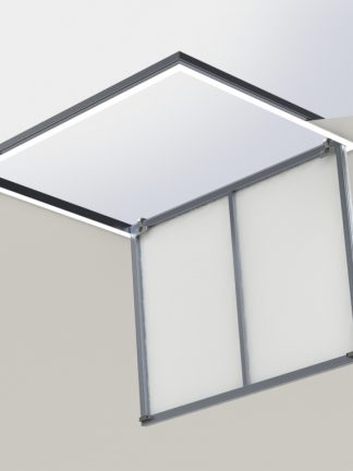 Люк - светильник "Контур" 80х100см, для натяжных потолков