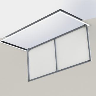 Люк - светильник "Контур" 80х189см, для натяжных потолков